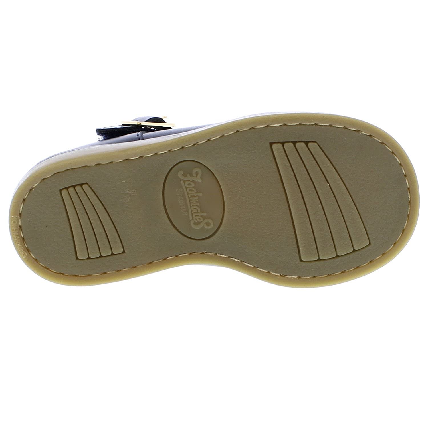 FOOTMATES Baby Girls Mary Jane Flats - Soft Comfortable Shoes for Infant Toddler Little Kids - Perfect for School, Parties & Everyday Wear