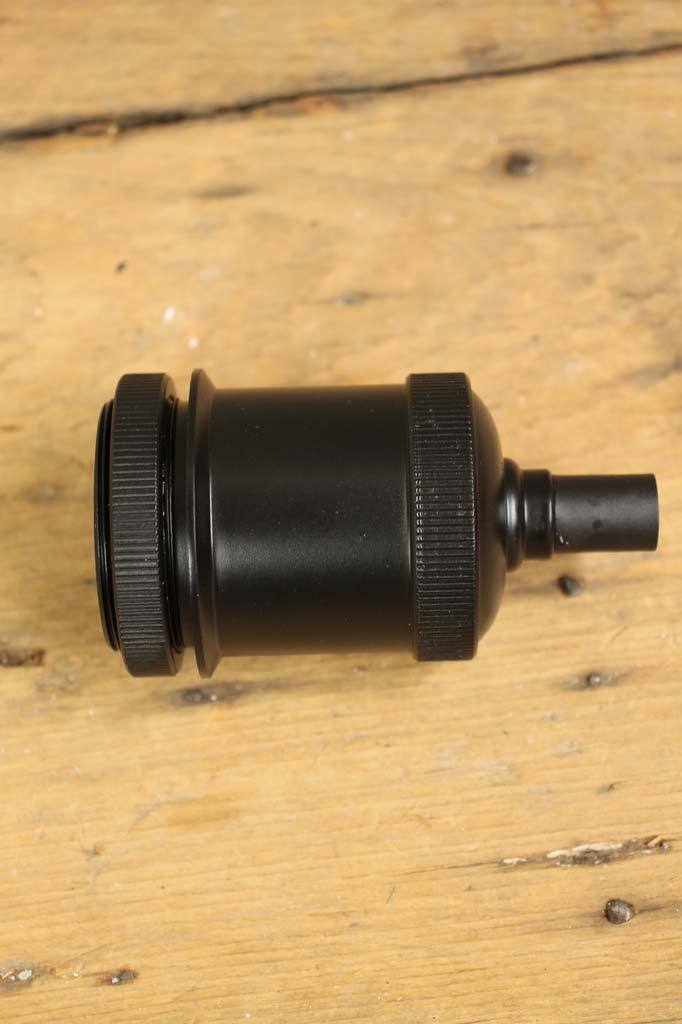 E27 Screw-in Lampholder - Black Light Bulb Socket Fixture for Ceiling, Pendant & Table Lamps - Perfect for Home, Office & Outdoor Lighting
