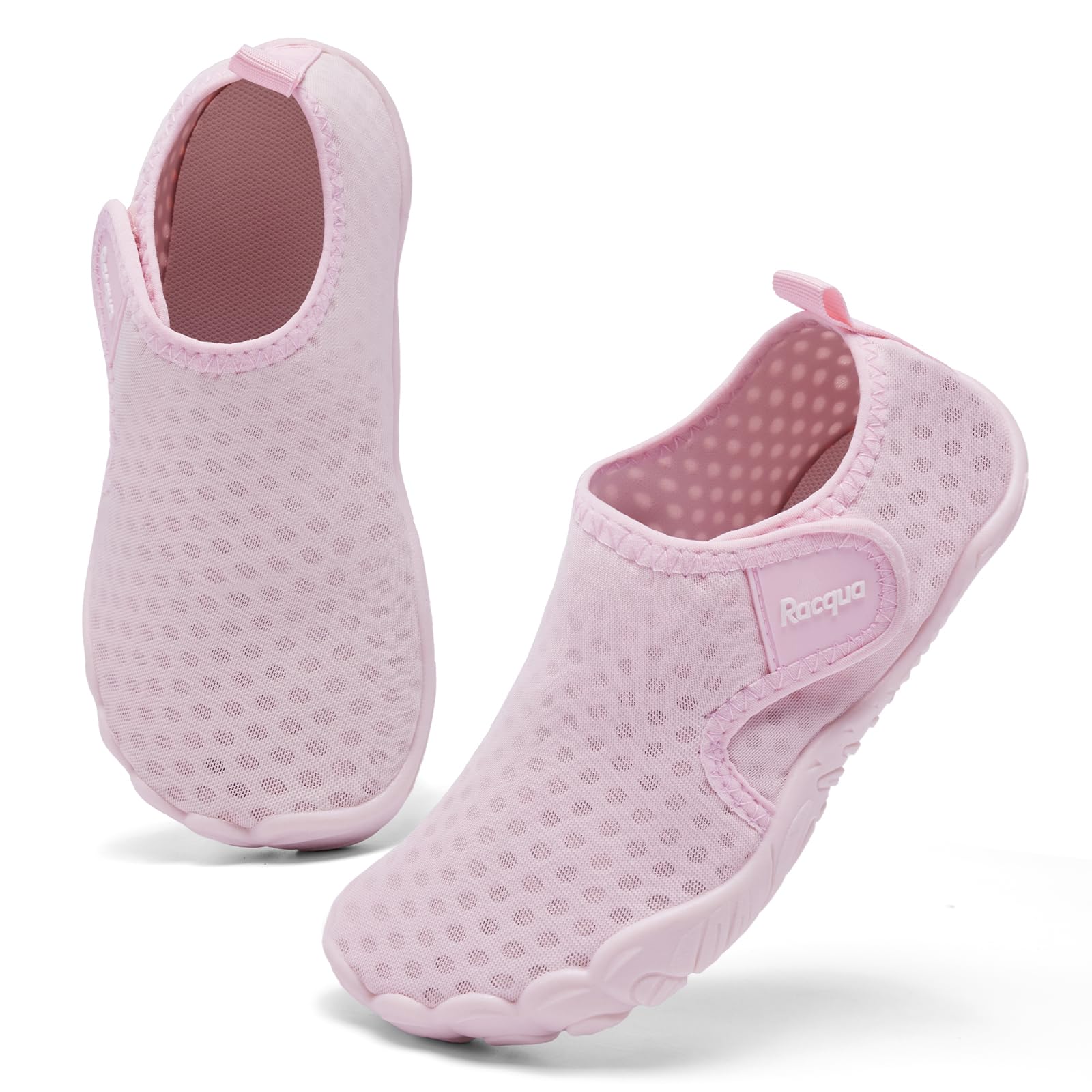 **Racqua Kids Water Shoes - Quick Dry, Lightweight Swim Shoes for Boys & Girls - Perfect for Beach, Pool & Water Sports (Toddler to Big Kid Sizes)**