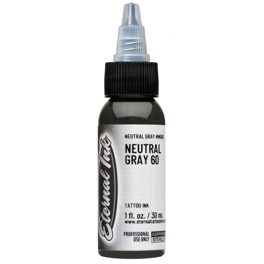 Eternal Ink Neutral Opaque Set - 4 Bottles (1oz Each) for Tattoo, Calligraphy & Permanent Makeup | Professional Quality Ink for Artists