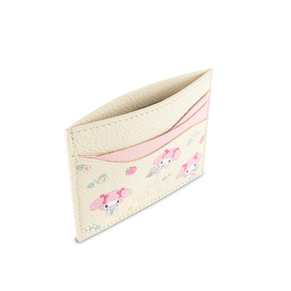 Premium Samuel Ashley x Sanrio Leather Card Holder - Cute Hello Kitty & Friends Wallet for Credit Cards, ID, Business Cards - Perfect for Everyday Use, Travel & Gift Giving