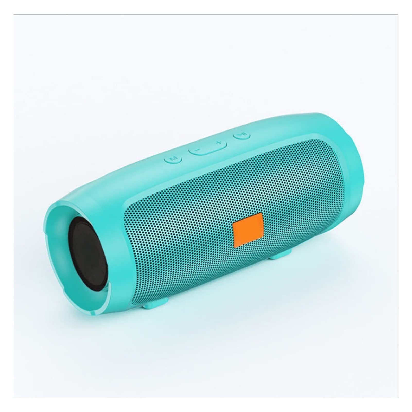NOALED Portable Bluetooth Speaker with Heavy Bass - Wireless Soundbar, Subwoofer, Loudspeaker for Computer, Desktop - Supports AUX, TF Card, FM Radio - Green    Perfect for Home Office, Gaming, Music Streaming & Outdoor Parties - Crystal Clear Stereo Sound & Deep Bass Experience