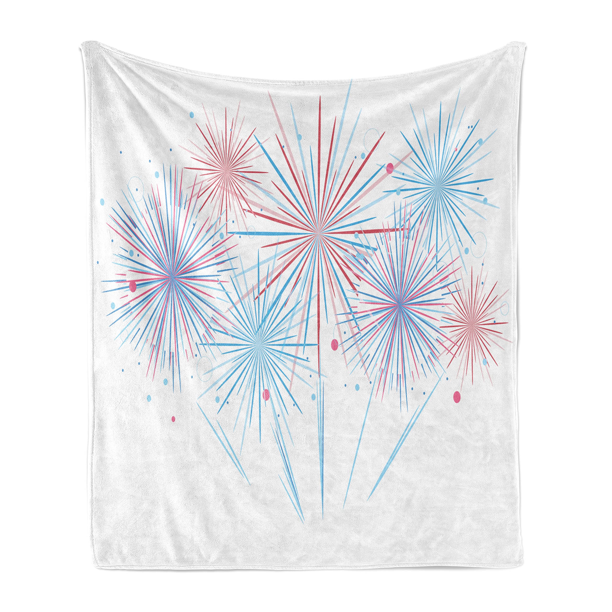 Ambesonne 4th of July Patriotic Throw Blanket - 50