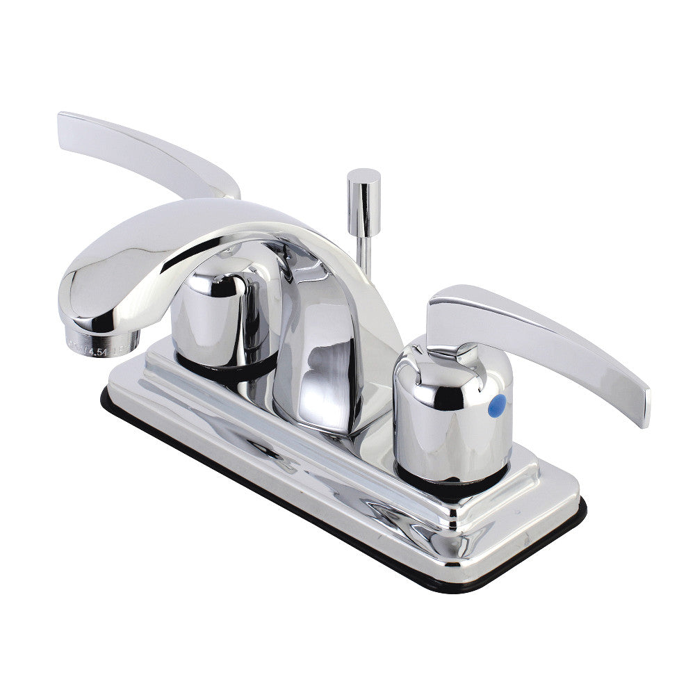 Kingston Brass KB4642EFL 4-Inch Centerset Bathroom Faucet - Modern Water-Saving Design for Vanity Sinks, Powder Rooms & Guest Bathrooms