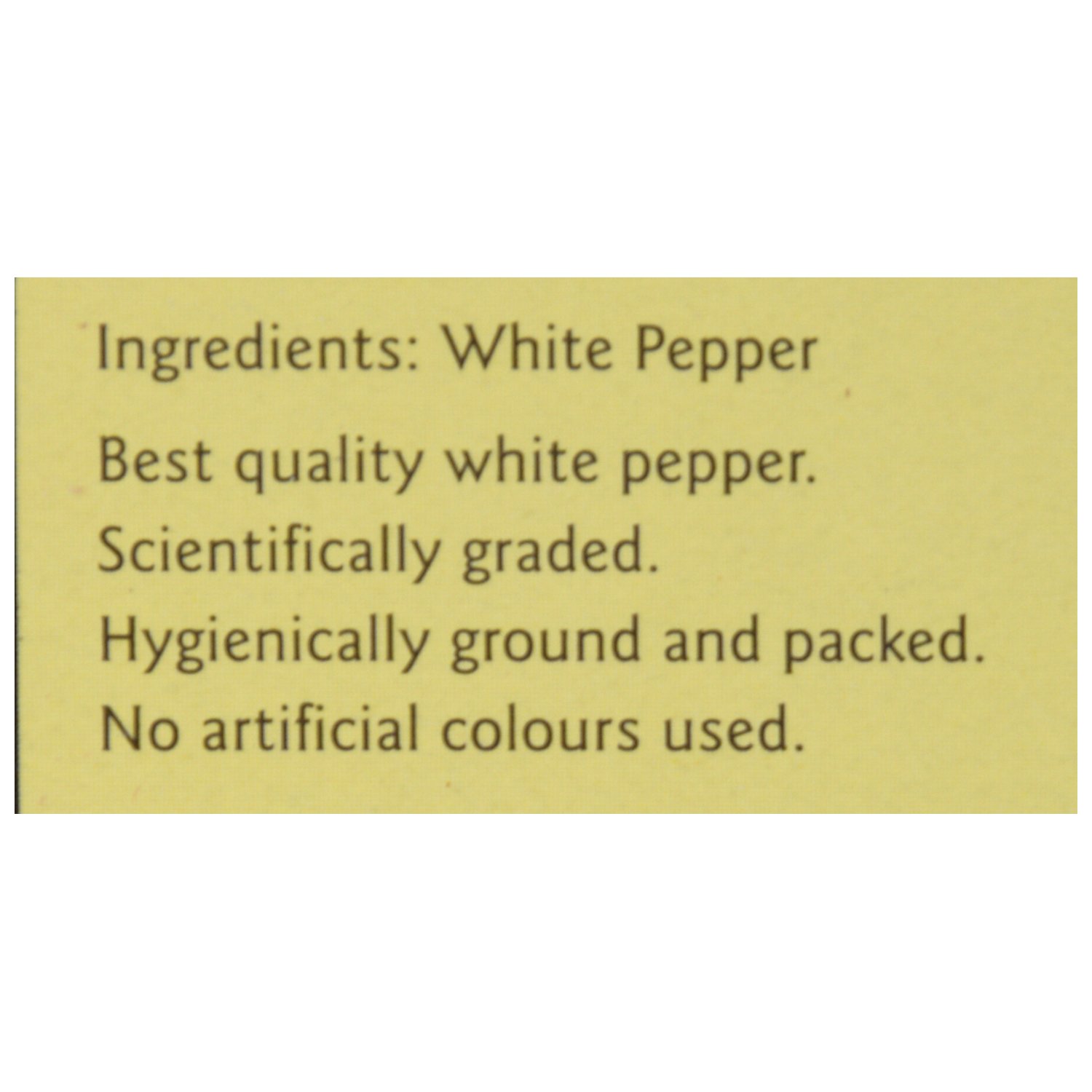Premium Everest White Pepper Powder 100g - 100% Pure & Natural Ground Spice for Cooking, Baking & Seasoning - Perfect for Soups, Stews, Marinades & Gourmet Dishes