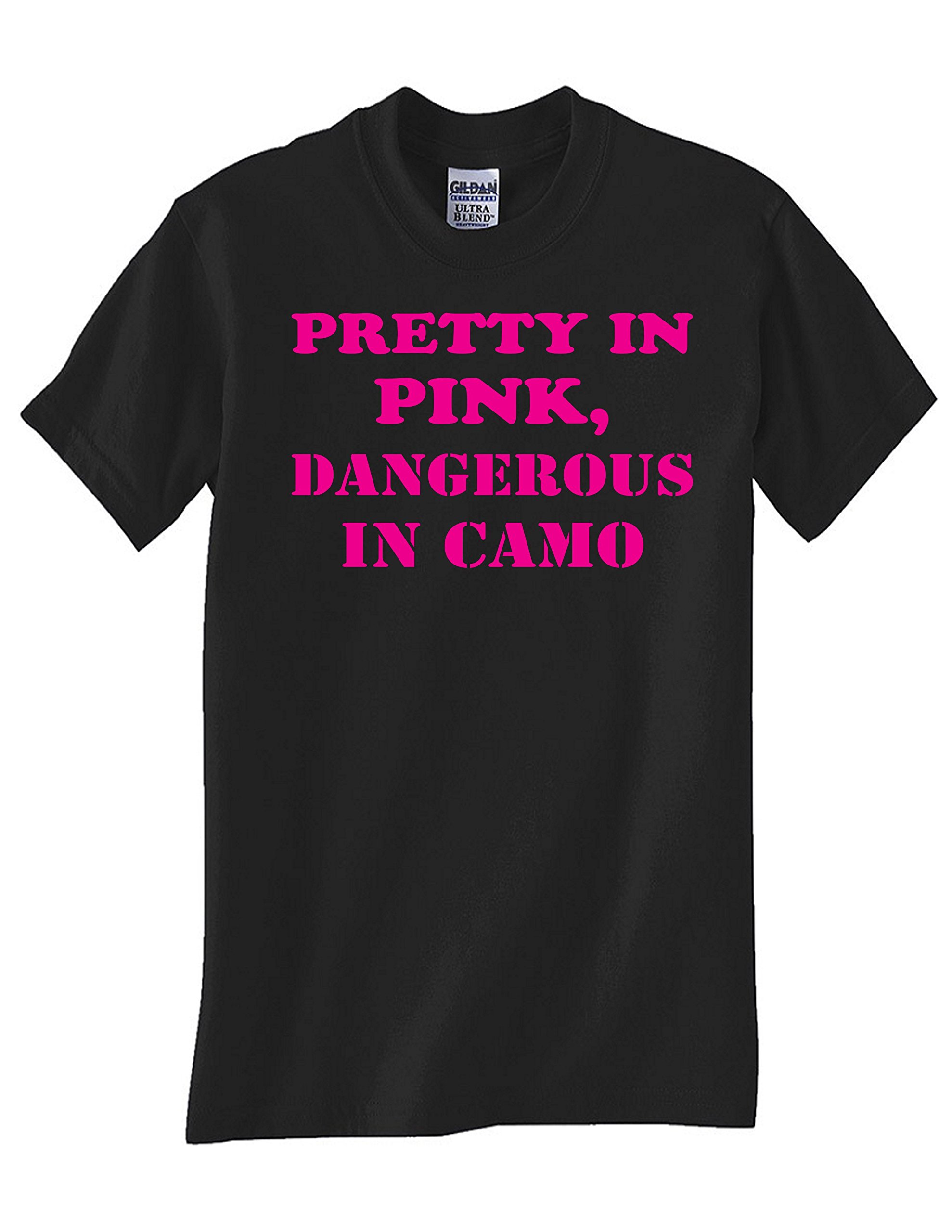 Pretty in Pink - Stylish Black T-Shirt for Women | Casual & Trendy Outfit for Everyday Wear
