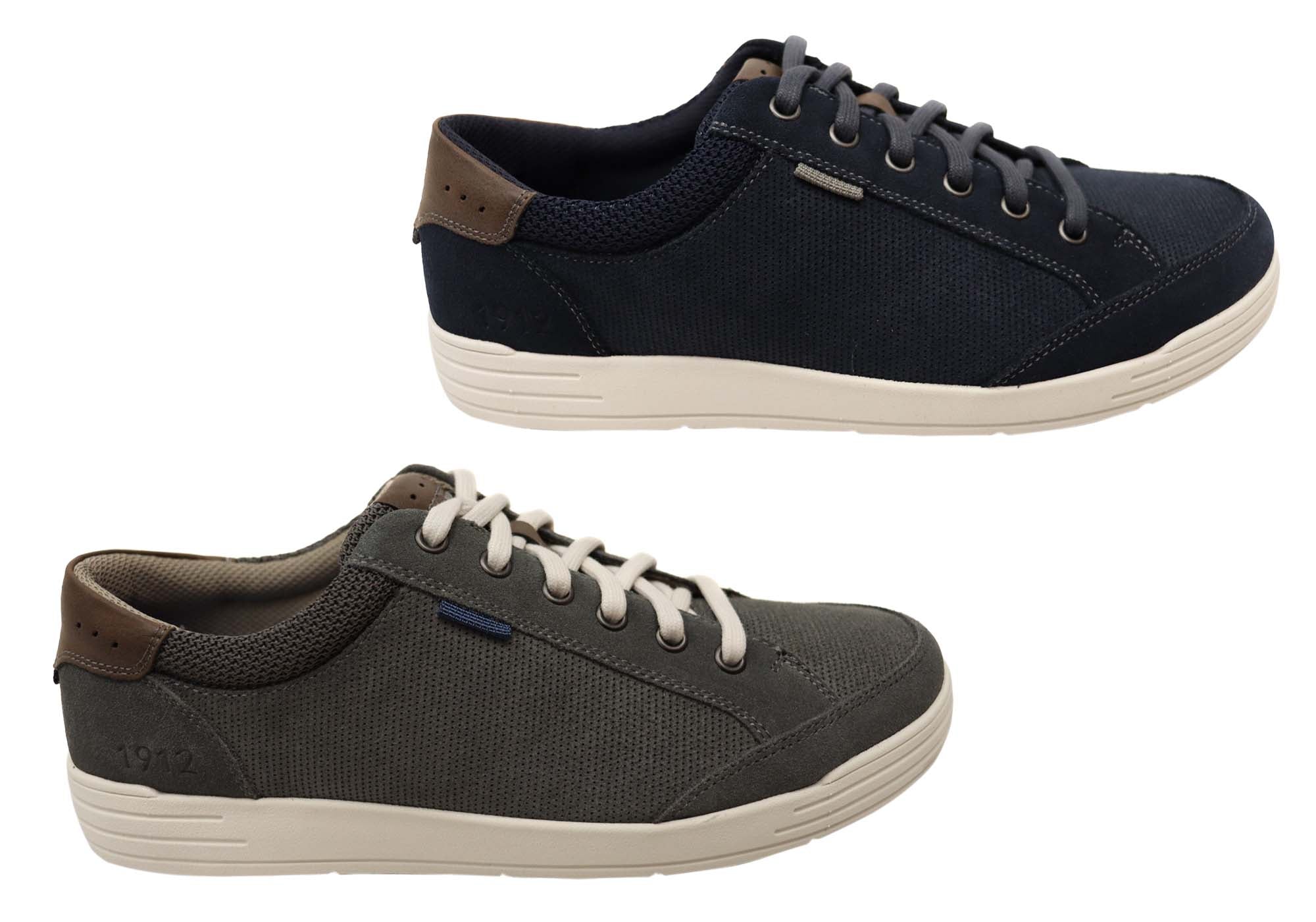 Nunn Bush by Florsheim Men's City Walk Lace-Up Dress Shoes - Extra Wide EE Width for Comfortable Business & Casual Wear - Perfect for Office, Travel and Daily Walking