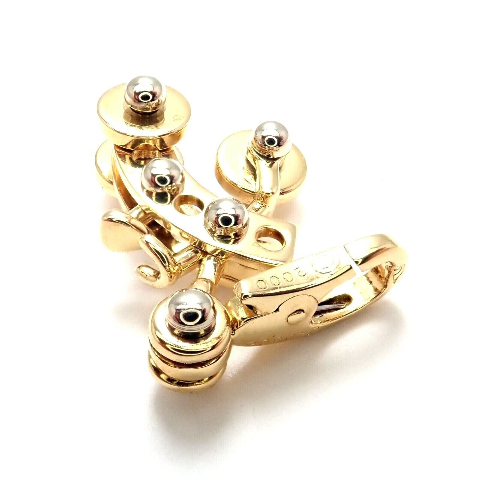 Authentic Vintage Cartier 18k Yellow Gold Tricycle Bicycle Charm Pendant from 2000 - Luxury Jewelry Gift for Women, Perfect for Necklace Layering & Special Occasions