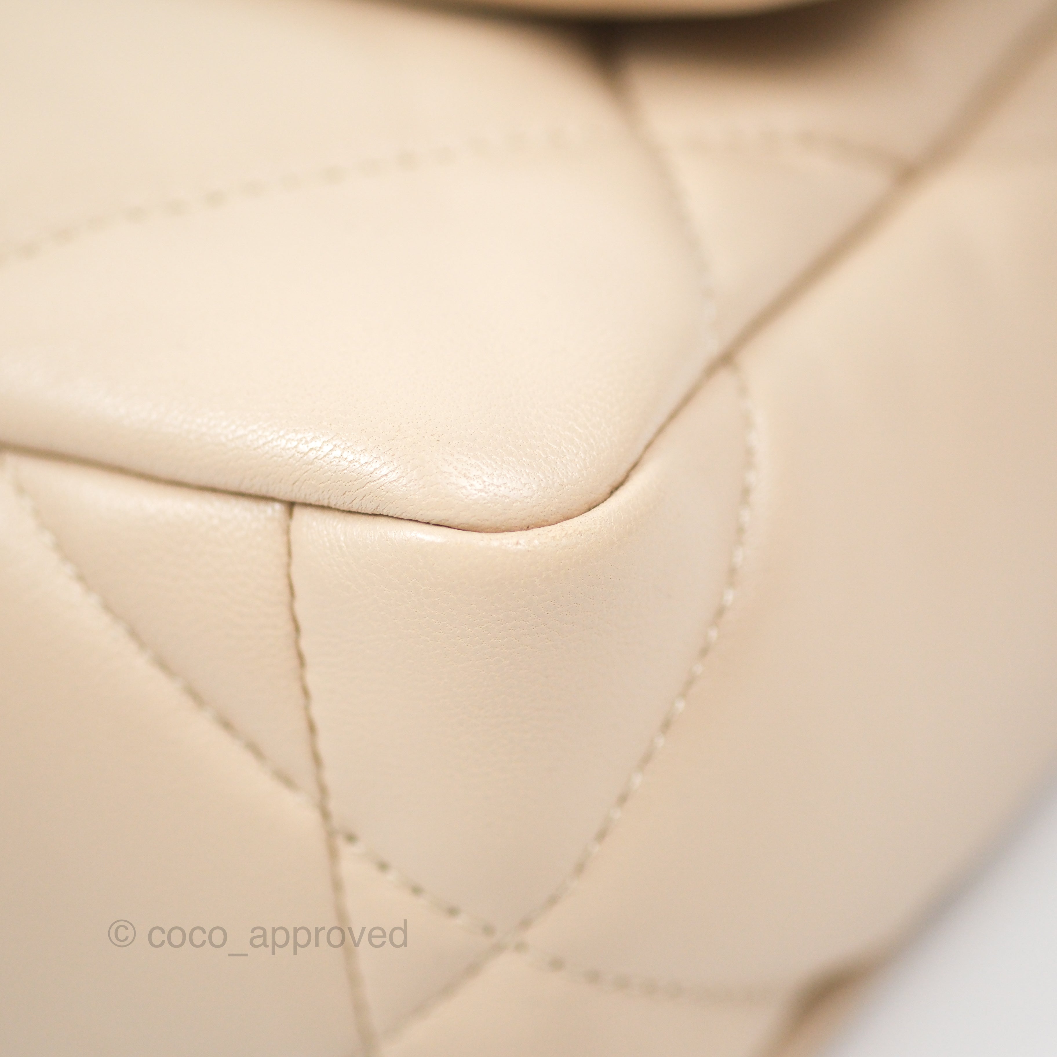 Chanel 19 Small Handbag in Beige Lambskin Leather with Mixed Hardware - Luxury Crossbody Bag for Women, Perfect for Date Night & Special Occasions