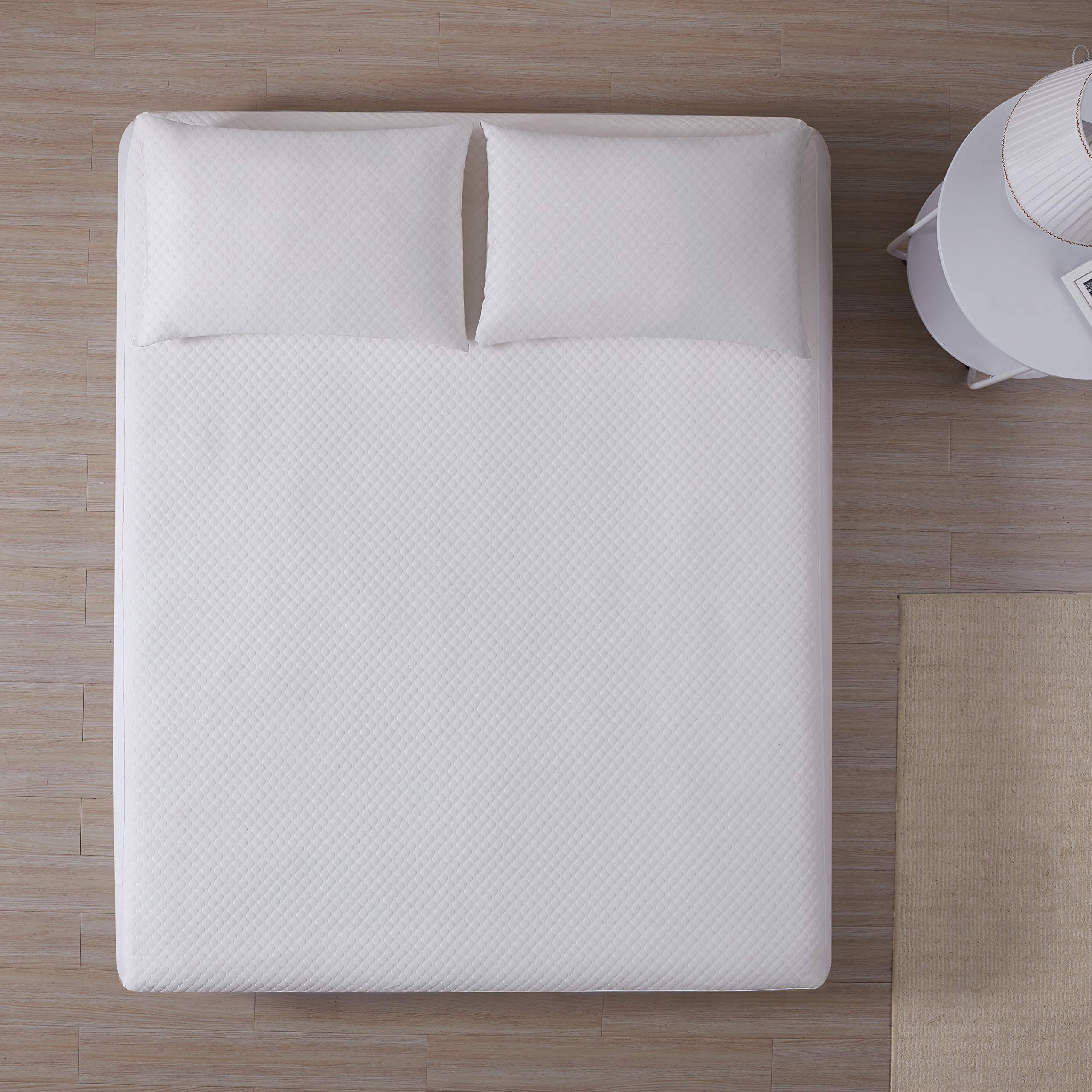 Fresh Ideas All-in-One Comfort Top Mattress Protector King Size - Waterproof, Hypoallergenic Bed Cover for Ultimate Protection & Comfort | Perfect for Allergy Sufferers, Kids & Pet Owners