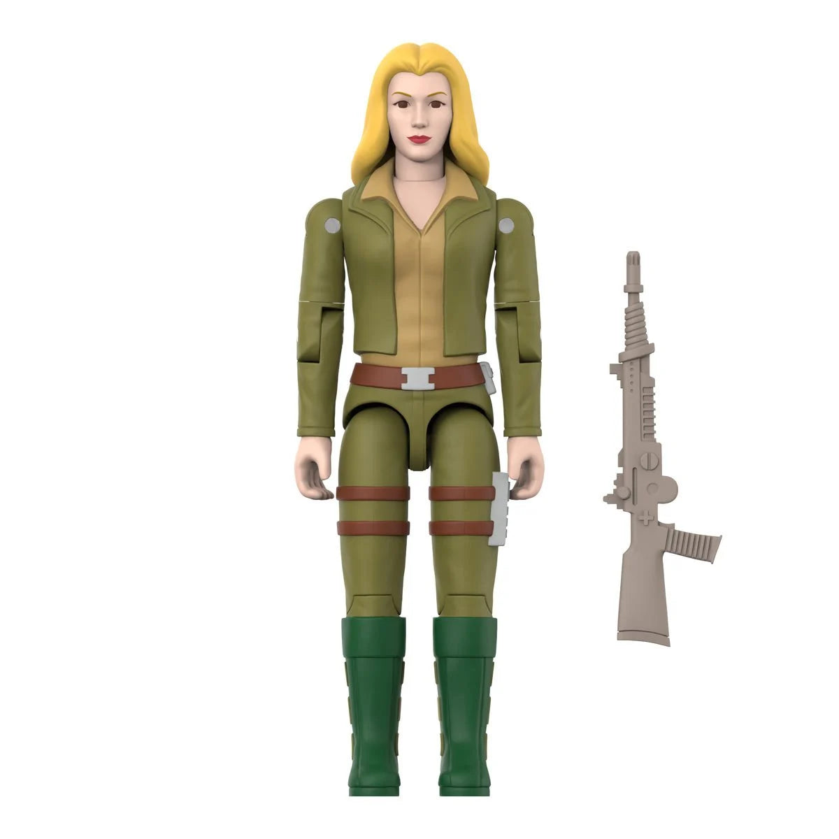 G.I. Joe Cover Girl (Blonde) 3.75 Inch ReAction+ Action Figure - Collectible Toy for Display, Play & Nostalgia | Perfect for Fans, Collectors & G.I. Joe Enthusiasts