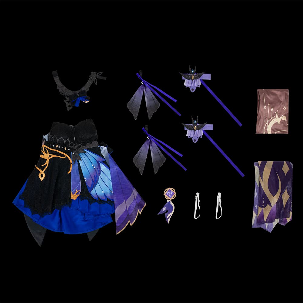Genshin Impact Cosplay Costume Set - Game Character Uniform Outfit for Halloween, Anime Conventions & Themed Parties | National Style Inspired