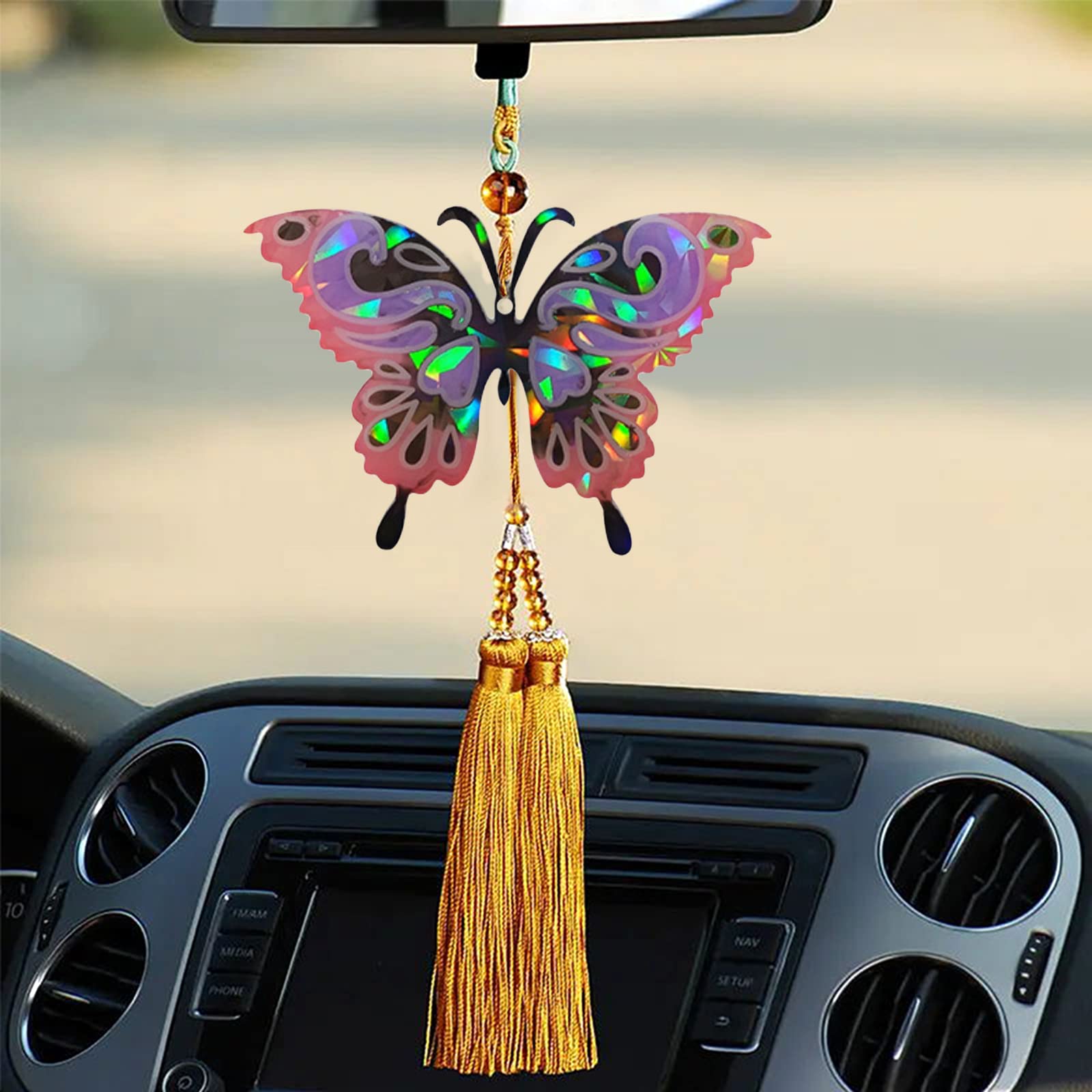 3PCS Holographic Butterfly Silicone Molds for Resin Casting - DIY Epoxy Keychain Making Supplies - Perfect for Jewelry, Crafts, and Unique Gift Creations
