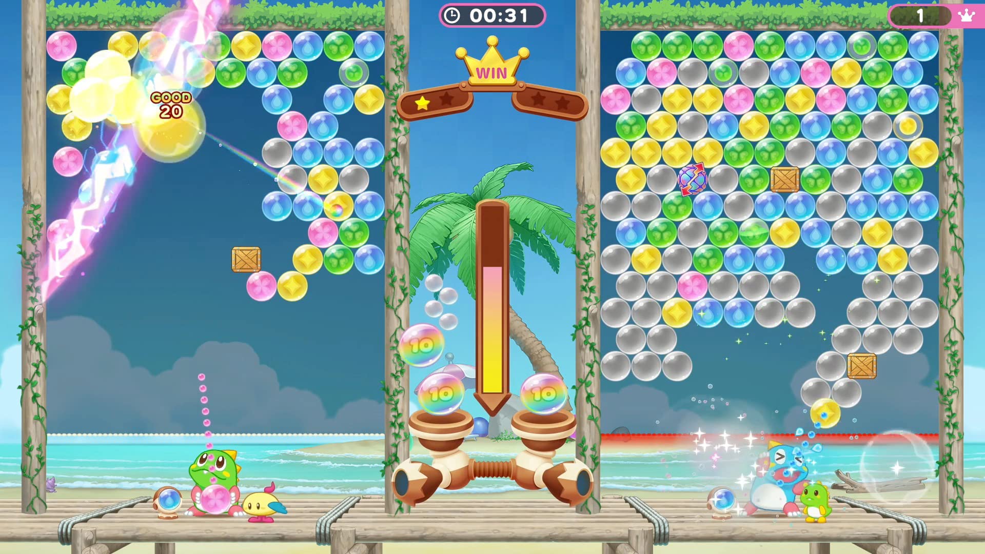 Puzzle Bobble Everybubble! Nintendo Switch Game - Fun Bubble Shooter Puzzle Adventure for Kids & Adults - Perfect for Family Game Night & Travel Entertainment