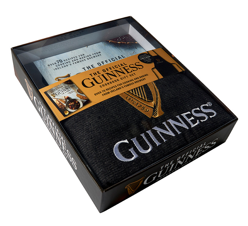 The Official Guinness Cookbook Gift Set - Authentic Irish Recipes & Beer Pairings - Perfect for St. Patrick's Day, Gifts & Home Cooking