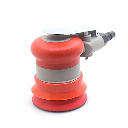 3 Inch Air Random Orbital Sander - Pneumatic Palm Sander for Auto Body Work & Wood Finishing - 75mm Professional Sanding Tool for Paint Prep & Surface Smoothing