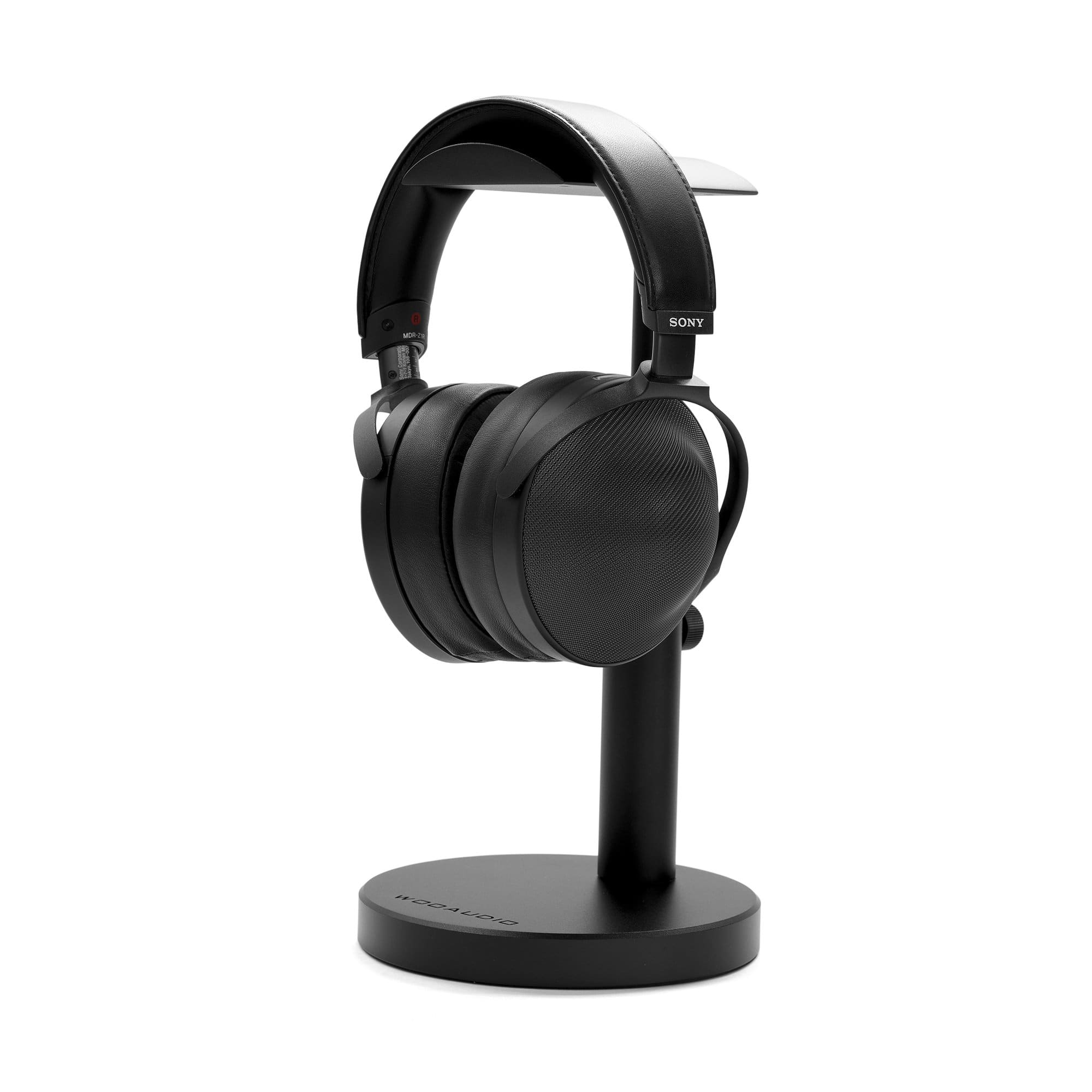 Premium Woo Audio HPS R Aluminum Headphone Stand - Durable Single Headphone Holder for Studio, Office & Gaming Setup | Sleek Modern Design for Audiophiles & Professionals