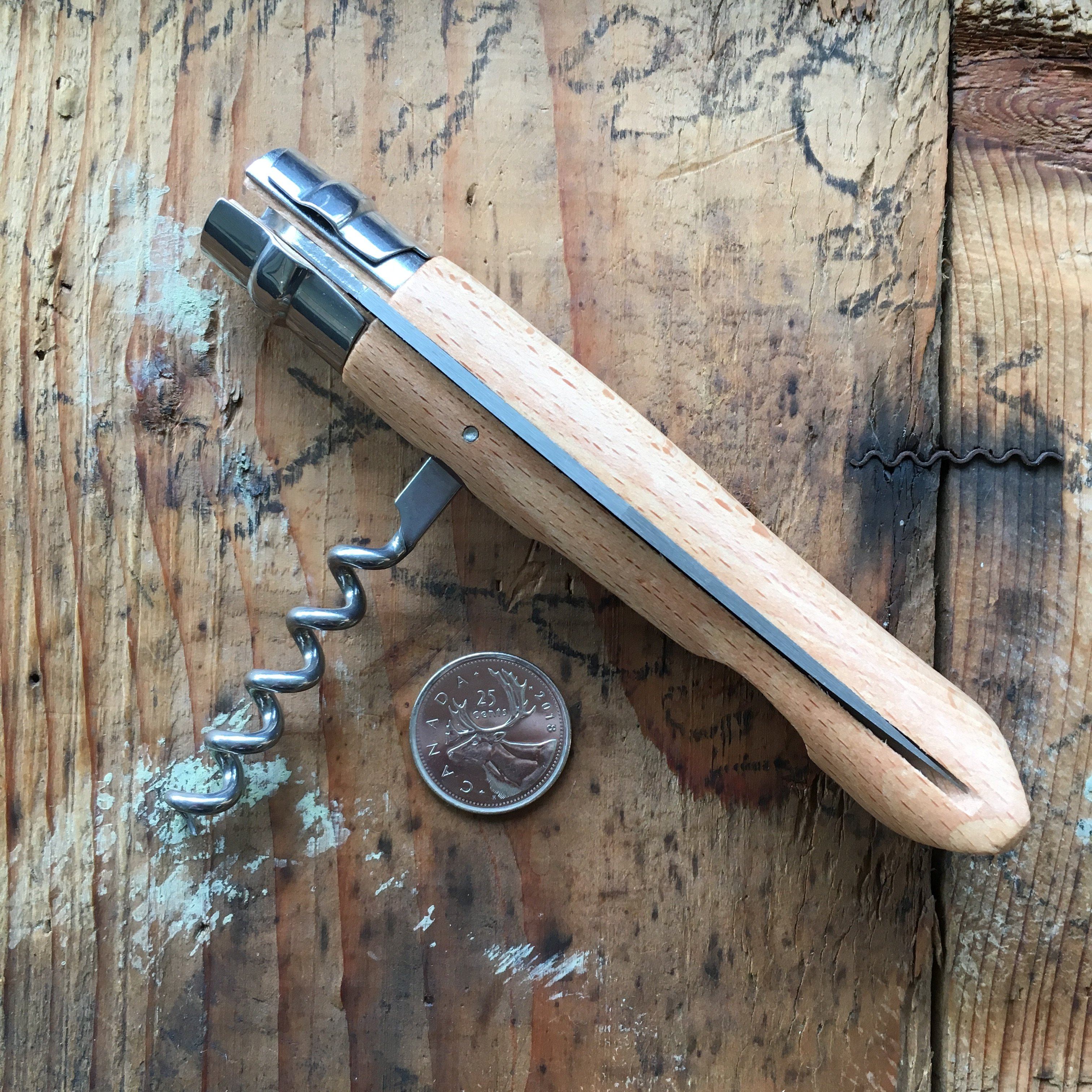Opinel No.10 Stainless Steel Folding Pocket Knife - Perfect for Camping, Hiking & Outdoor Adventures