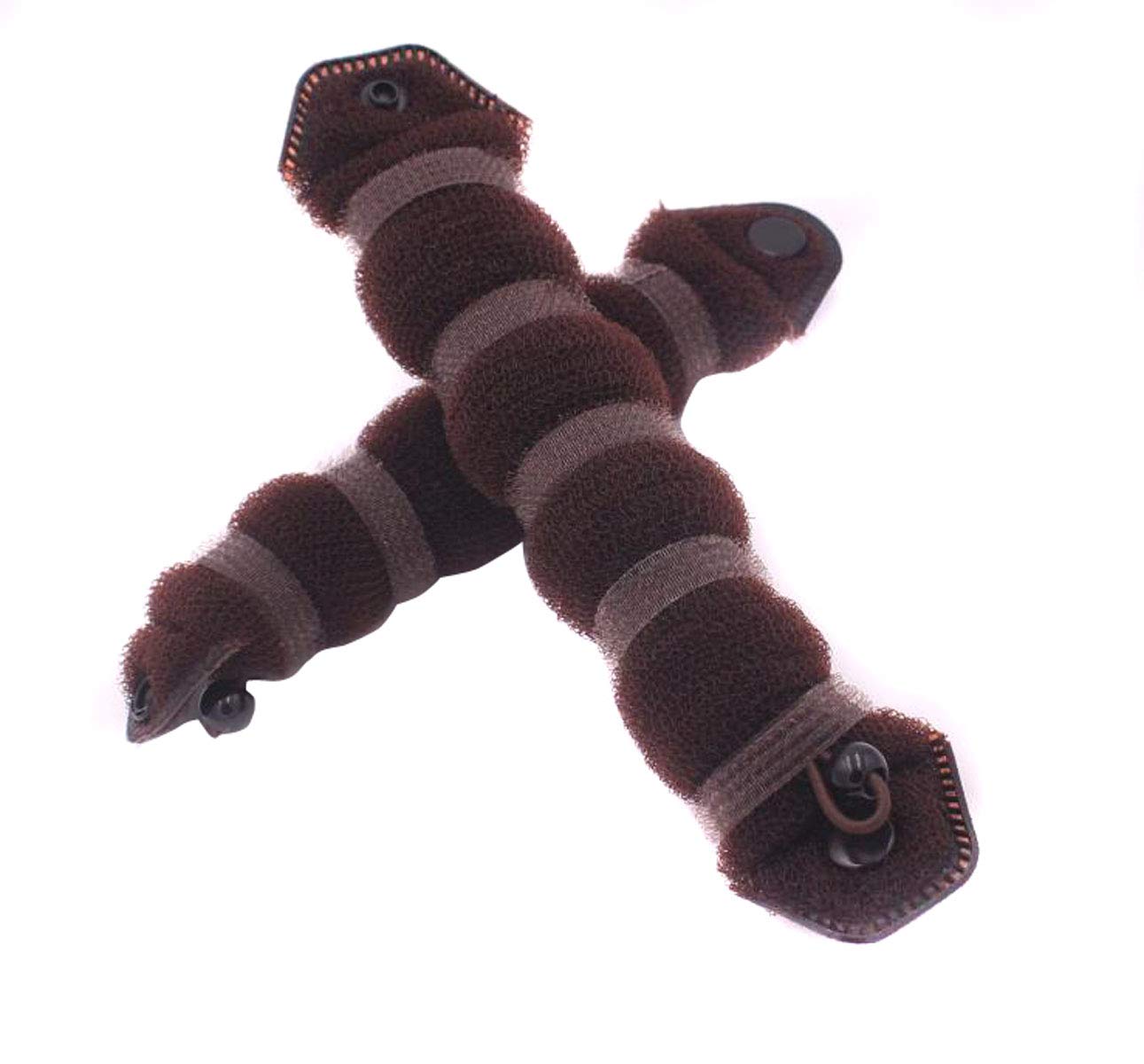 3 PCS Magic Hair Styler Donut Bun Maker - Twist Ring Shaper & Braiding Tool Set for Perfect Buns, Curls & Updos (1 Large + 2 Small) - Ideal for Parties, Weddings & Everyday Hairstyling