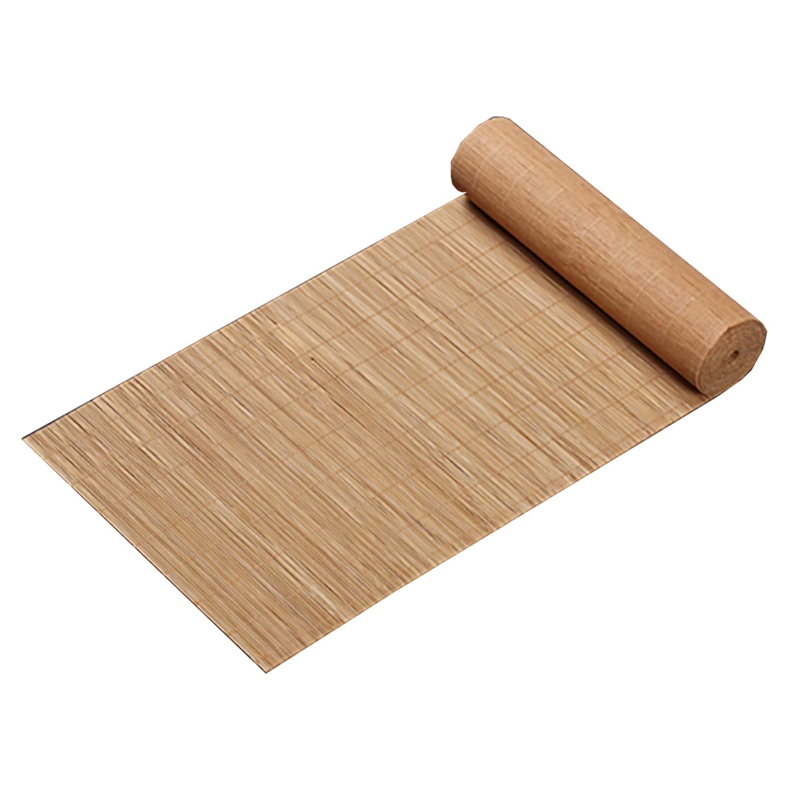 Farmhouse Style Bamboo Table Runner - 100% Natural Handmade, Anti-Wrinkle, Wear-Resistant & Easy to Clean (25cmx80cm) - Perfect for Dining Tables, Kitchen Countertops & Buffet Displays