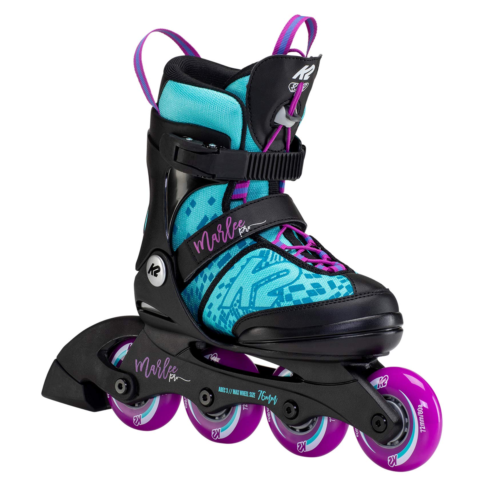 K2 Unisex Adult Marlee Pro Inline Skates - Comfortable Fitness & Recreational Rollerblades for Men & Women - Perfect for Outdoor Exercise, Park Skating & Urban Commuting