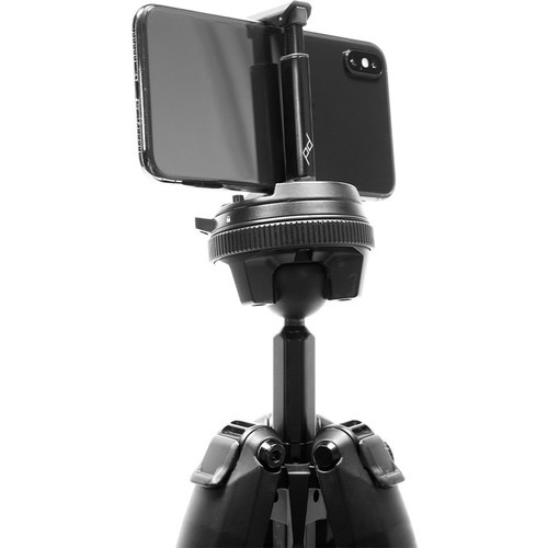 Peak Design Travel Tripod Phone Mount - Lightweight Aluminum Tripod Stand for Smartphones, Compatible with iPhone 15/14/13/12 Pro Max & Android - Perfect for Travel Photography, Vlogging & Outdoor Adventures