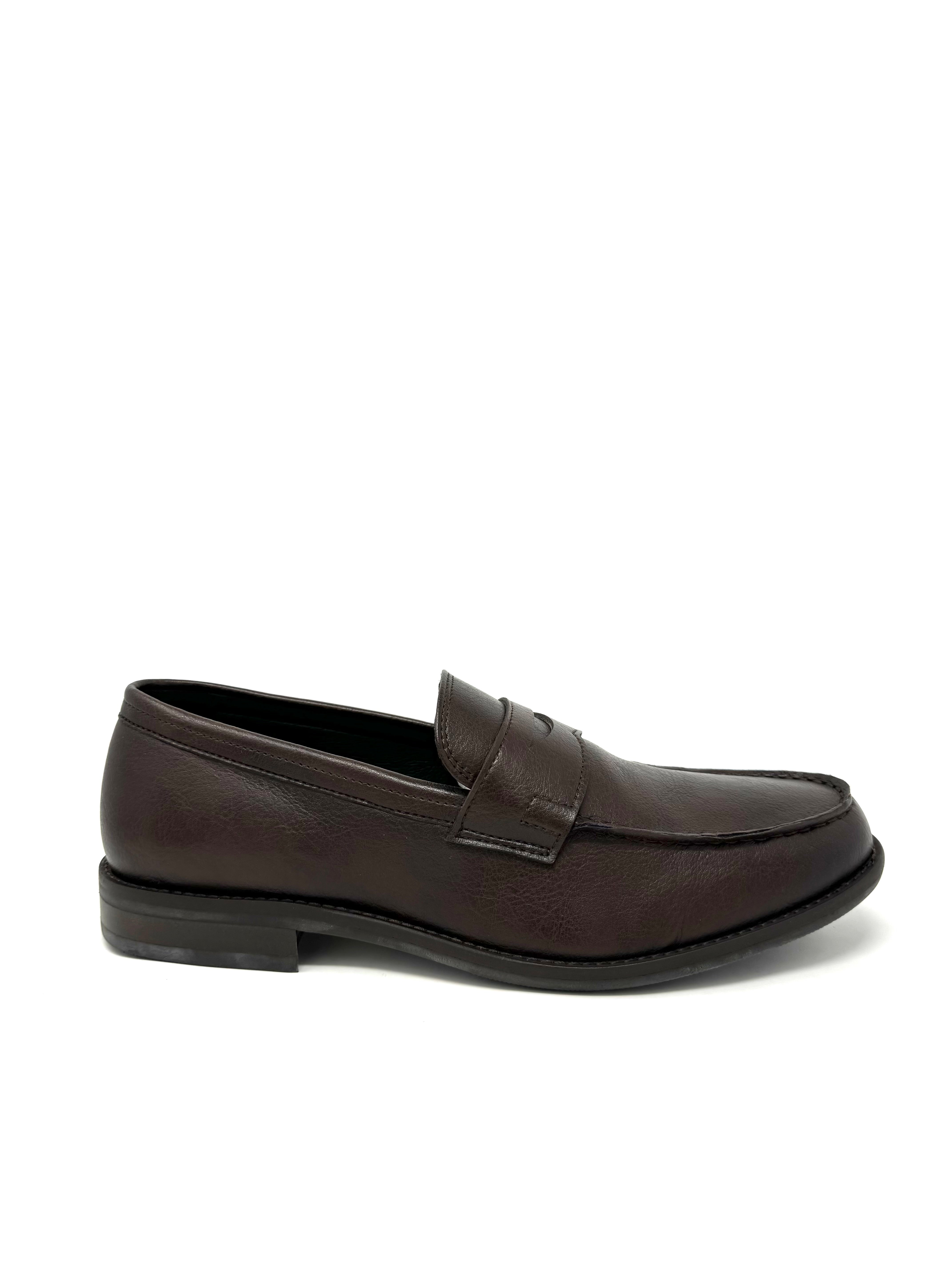 Premium Novacas Brown Anthony Loafers for Men - Comfortable & Stylish Slip-On Shoes for Business, Casual & Office Wear