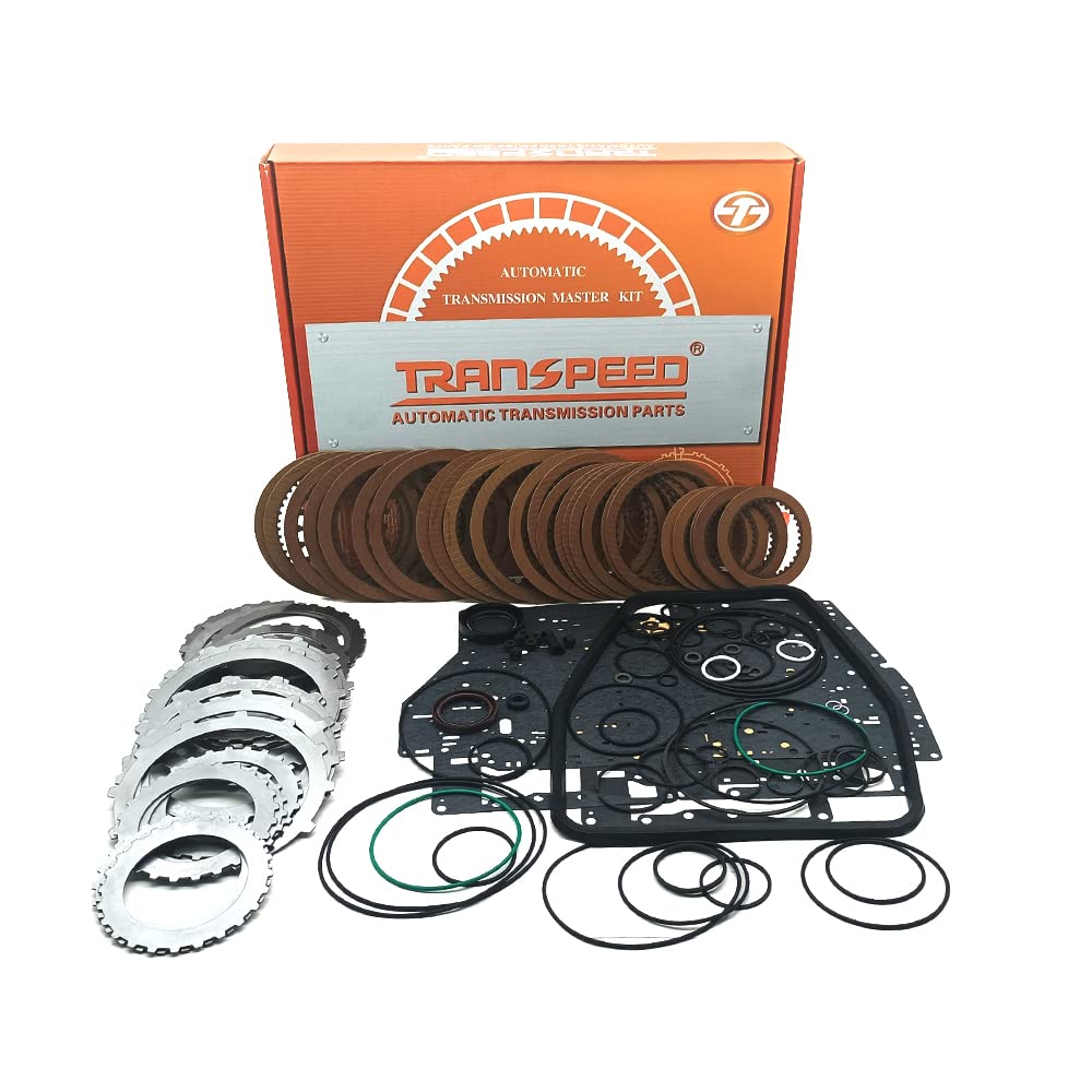 TRANSPEED ZF4HP22 4HP-22 Automatic Transmission Rebuild Kit - Master Overhaul Kit with Clutch Plates & Steel Plates for Jaguar & Volvo - Perfect for Transmission Repair & Maintenance
