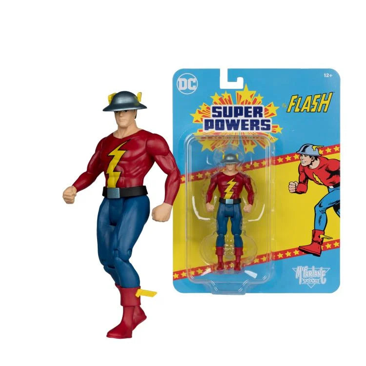 Jay Garrick The Flash DC Comics Super Powers Action Figure - Collectible Toy for DC Fans & Superhero Display