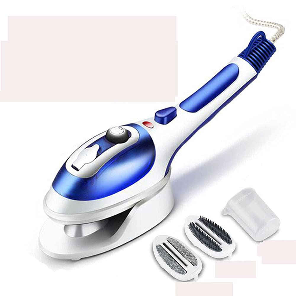 Yogafa Handheld Steamer for Clothes - Portable Garment Steamer & Wrinkle Remover with 2 Detachable Brushes | Fast Heating Steam Iron for Home, Travel & Office | Perfect for Suits, Dresses, Curtains & Home Decor (EU Plug)