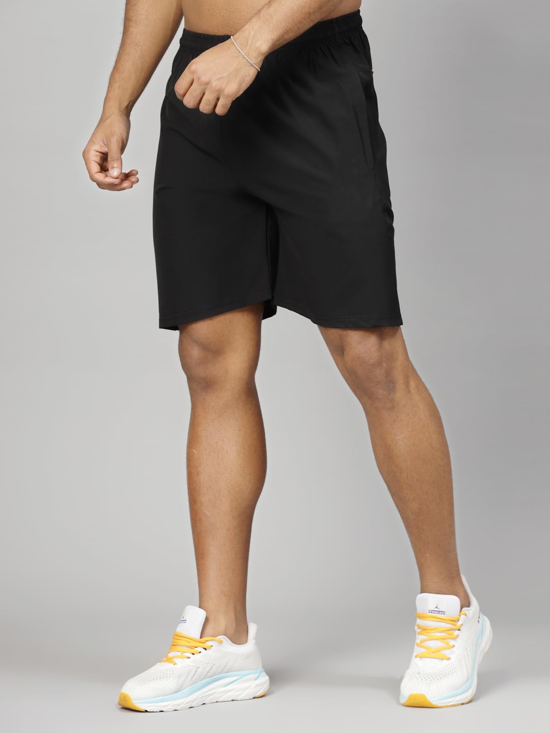 UZARUS Men's Quick Dry Lightweight Athletic Shorts with Zipper Pockets - Perfect for Running, Hiking & Outdoor Sports