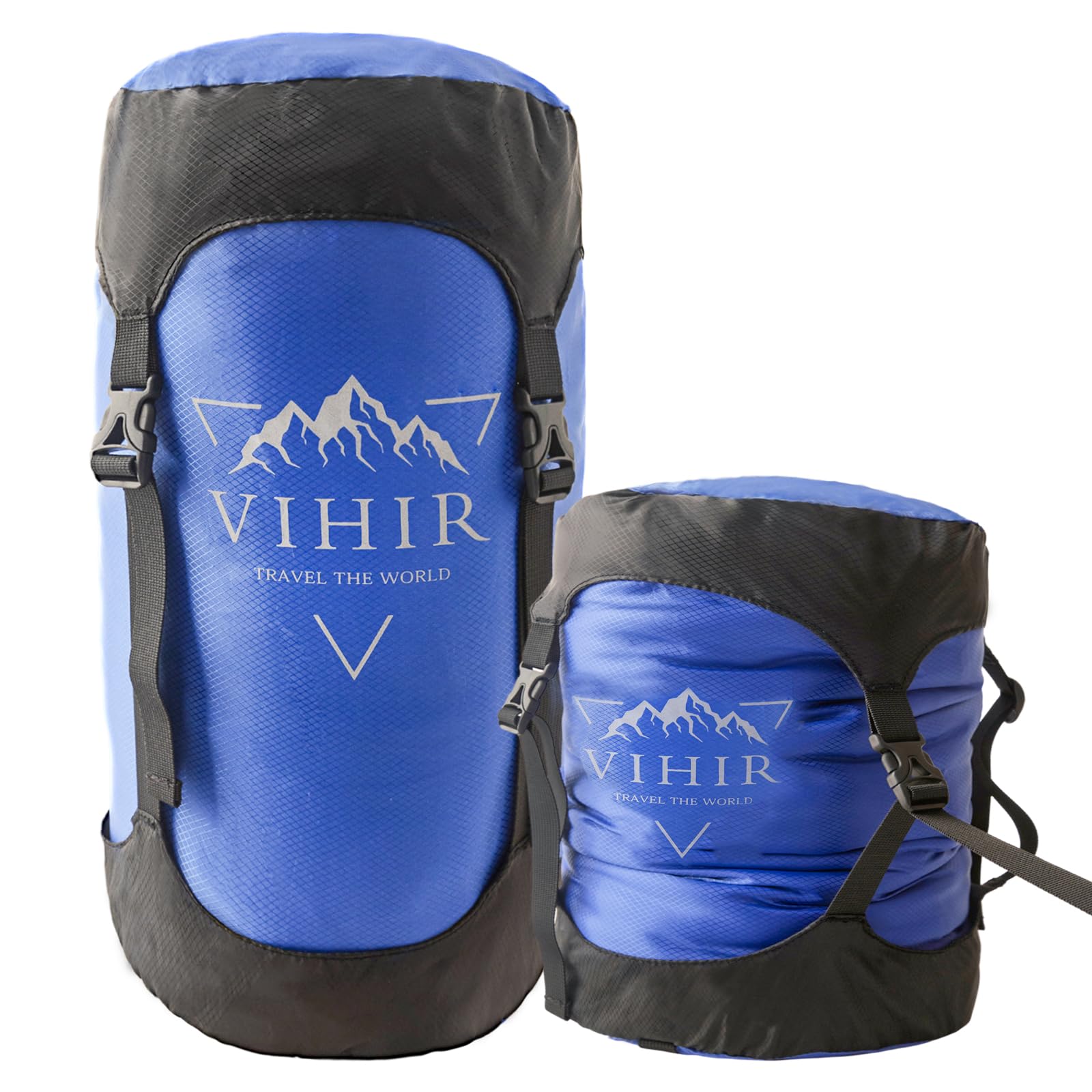 Waterproof Compression Sack - Ultralight 12L/17L/21L Space Saving Sleeping Bag Storage for Hiking, Camping & Travel | Perfect for Backpacking Gear Organization & Outdoor Adventures