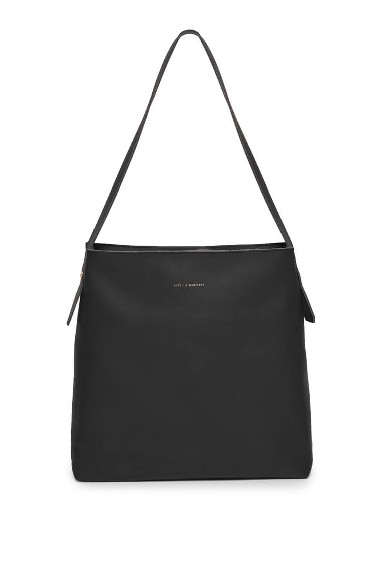 Becket Black Leather Tote Bag for Women - EBP4969 Stylish Work Bag & Everyday Purse for Office, Travel & Shopping