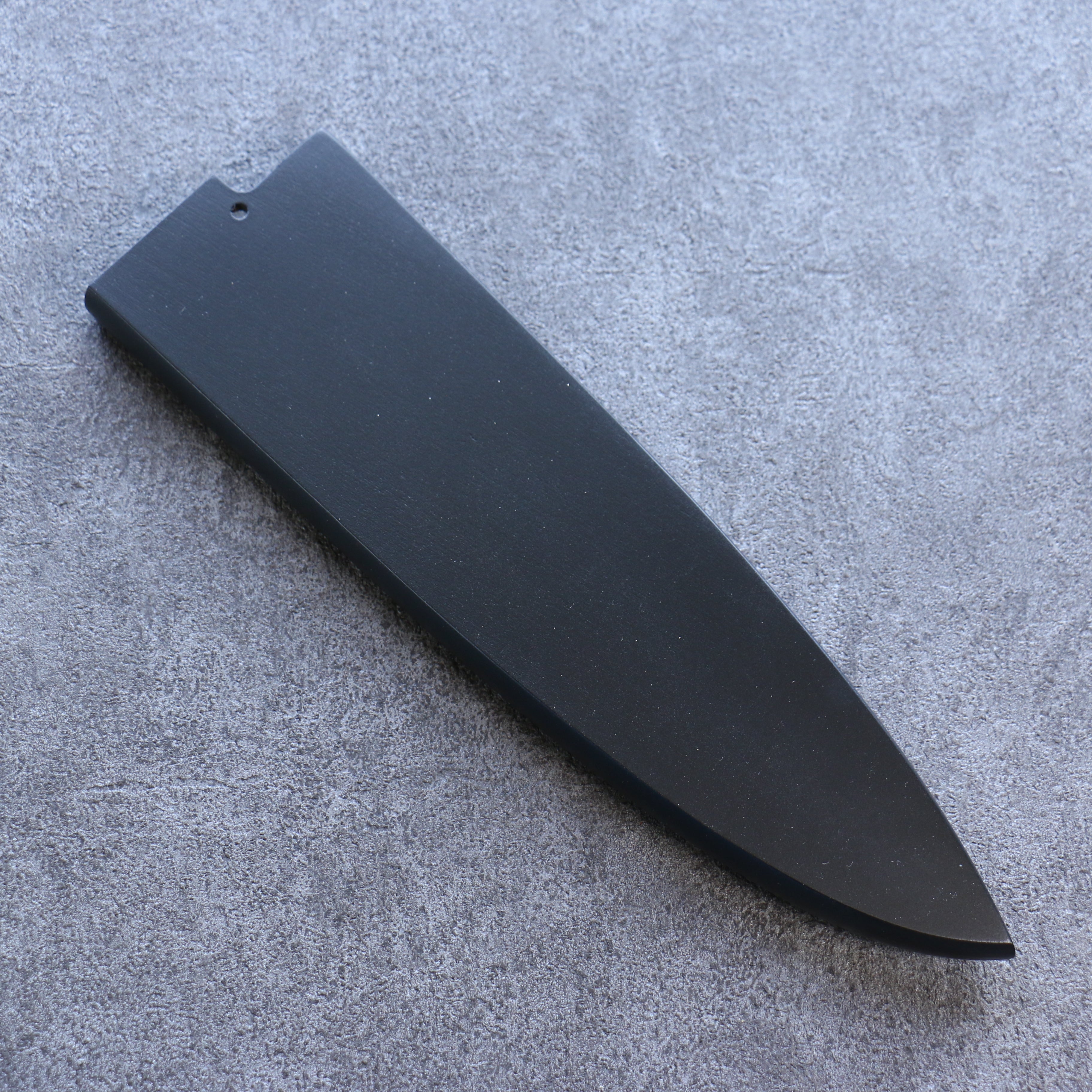 Premium Black Magnolia Sheath for 240mm Deba Knife - Handmade Plywood Pin Kaneko Design - Perfect for Japanese Kitchen, Sushi Chefs & Professional Cooking