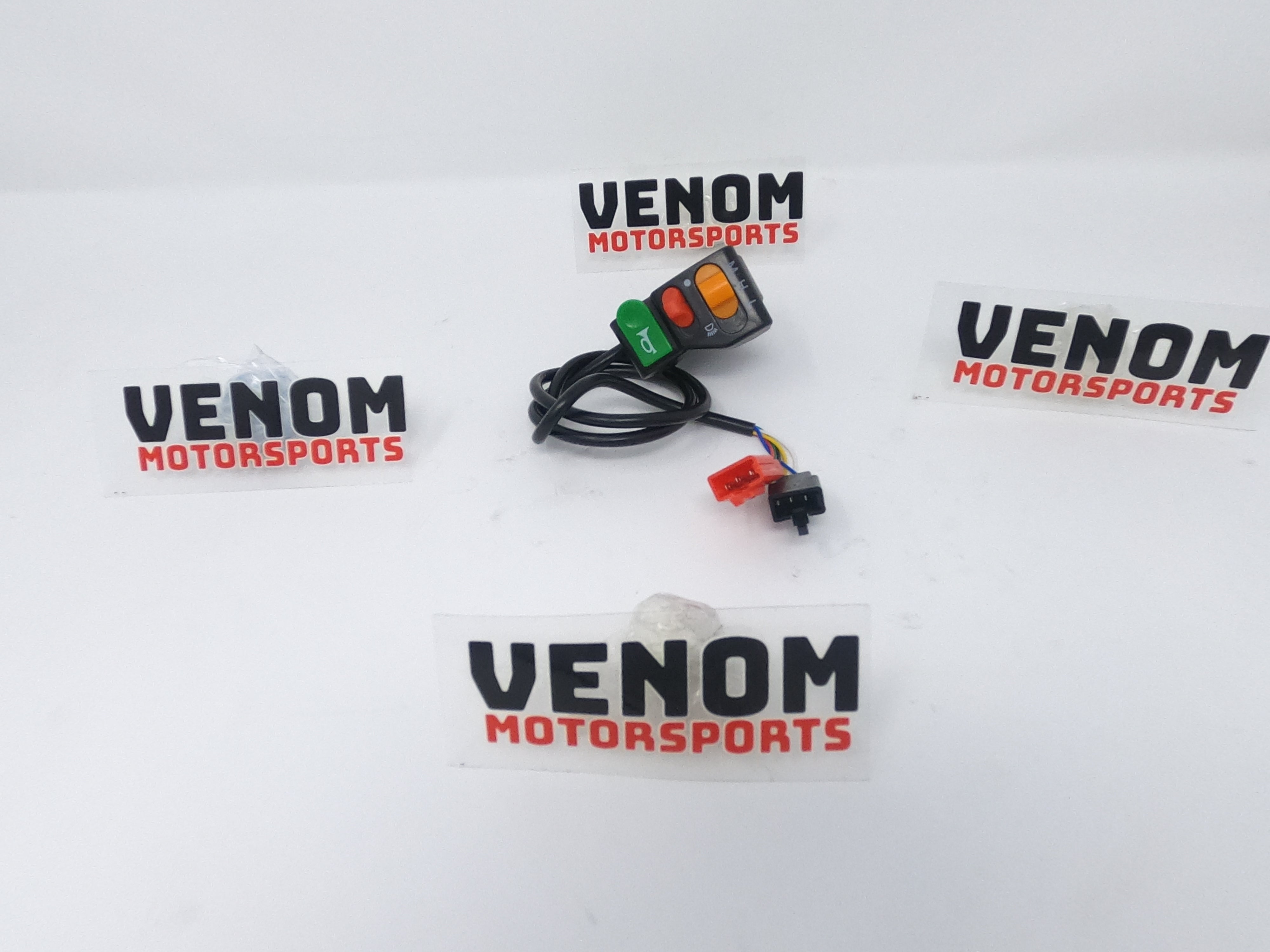Venom 1000W E-Racer ATV Left Combination Switch (17809000120) - Perfect for Off-Road Adventures & ATV Repairs