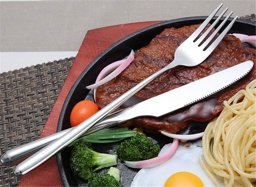 8-Piece Korean Stainless Steel Long Handle Spoon Set - Rice Spoon, Soup Spoon & Coffee Spoon - Durable Kitchen Utensils for Cooking, Serving & Dining - Perfect for Asian Cuisine, Restaurants & Home Use