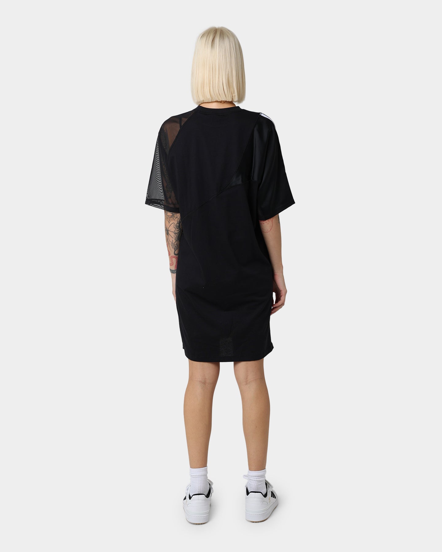 Adidas Women's T-Shirt Dress - Black | Casual Summer Dress for Women | Perfect for Workout, Running, and Everyday Wear