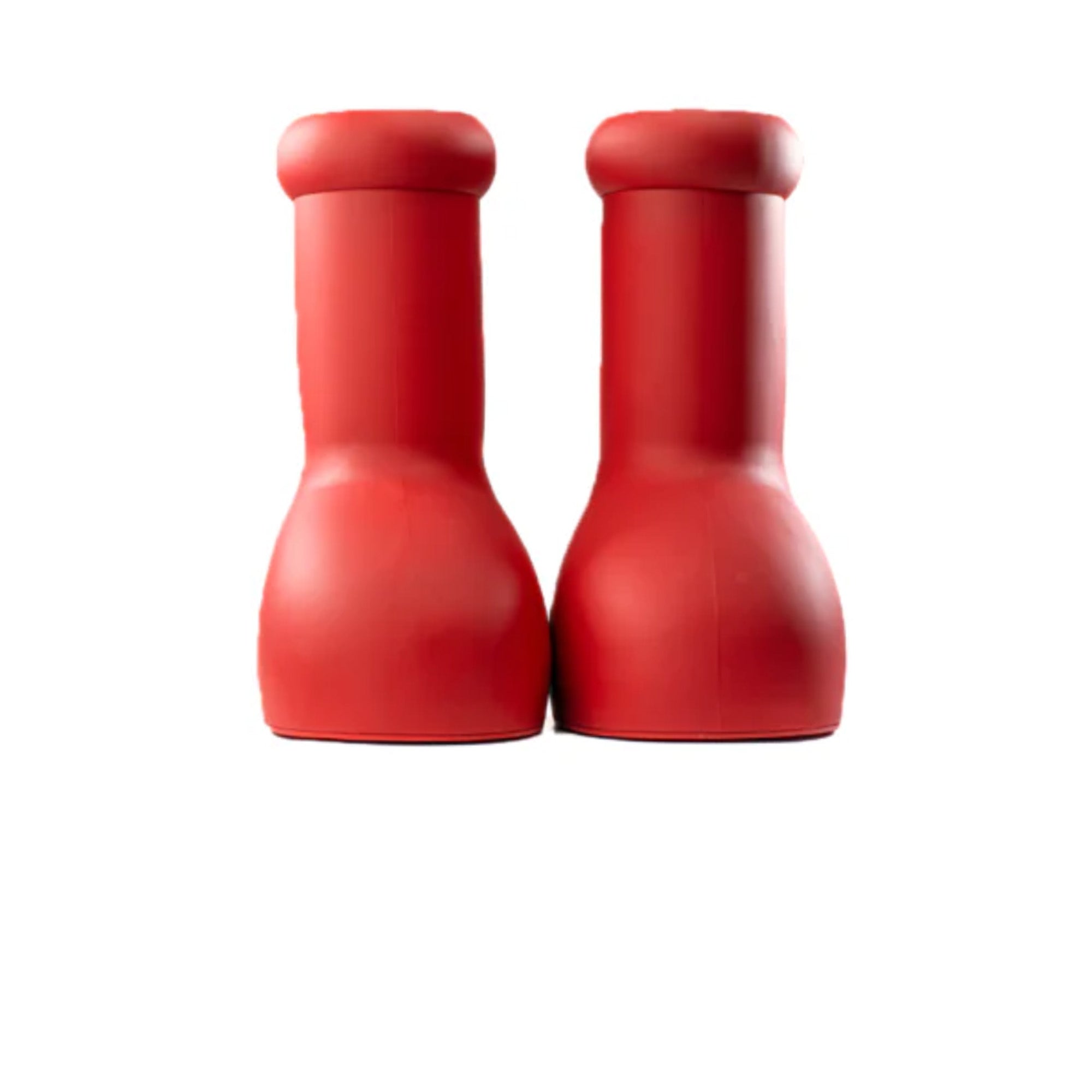 Big Red Boots (2023) - Trendy Chunky Platform Boots for Women & Men | Perfect for Streetwear, Cosplay & Fashion Statement Outfits