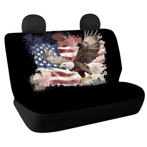 Cartoon Eagle Flag