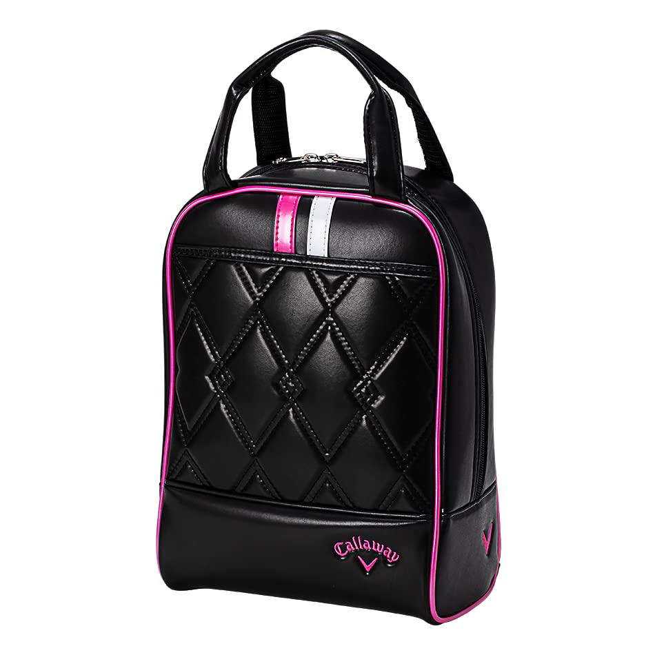 Callaway Women's Sport Shoe Case - Durable PU Storage Bag for Sneakers & Athletic Shoes | Perfect for Travel, Gym & Shoe Organization