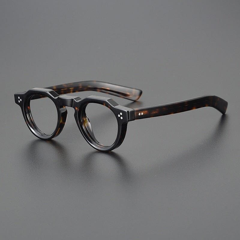 Vintage Acetate Eyeglass Frames for Men & Women - Rolf Retro Style Optical Glasses - Perfect for Reading, Fashion & Everyday Wear
