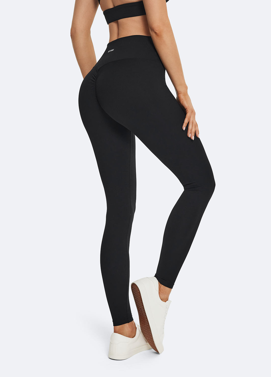 V Cut Scrunch Butt Lifting Leggings for Women - High Waisted Tummy Control Yoga Pants - Perfect for Workout, Gym & Lounge Wear