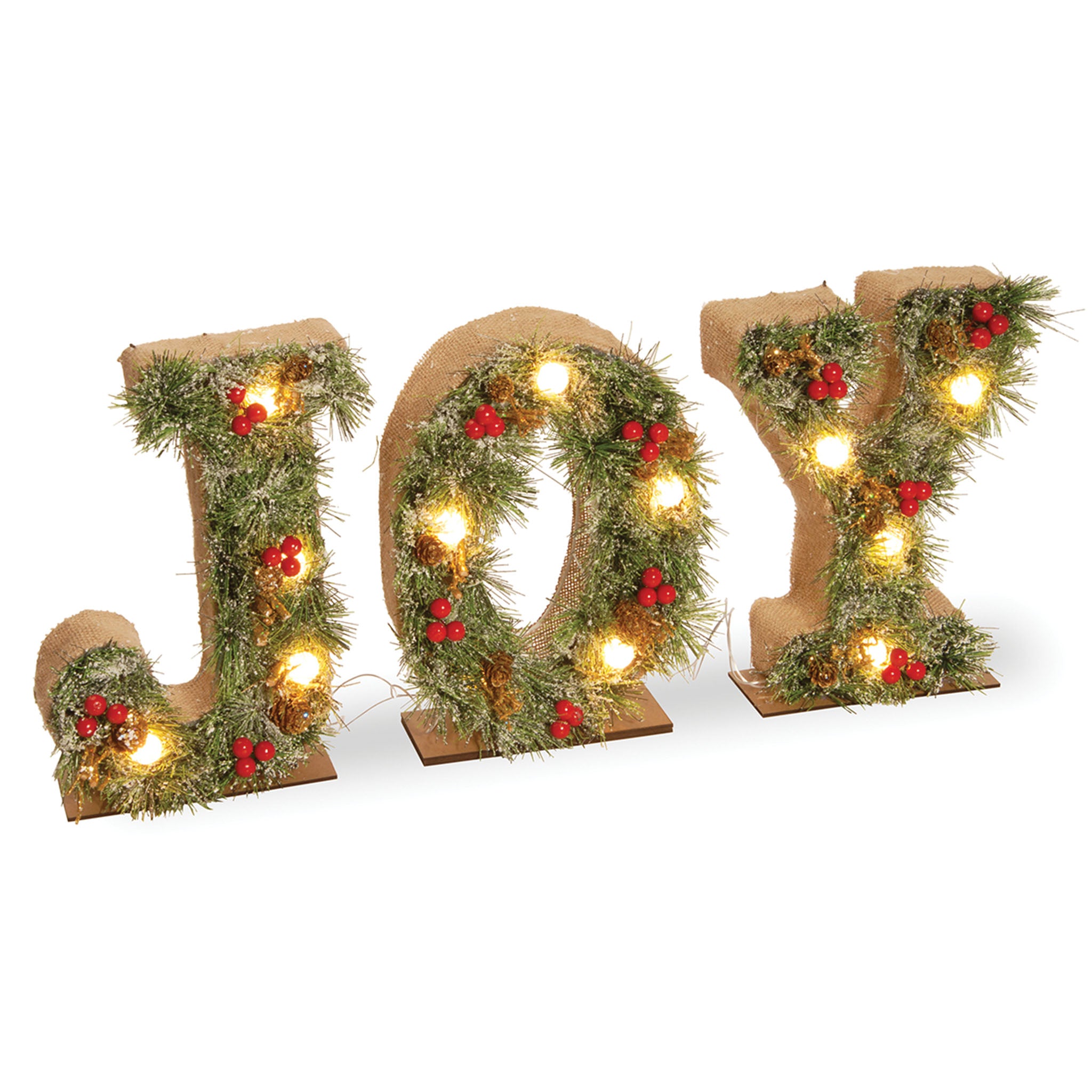27 in. Pre-Lit Christmas Tree Decoration with Warm White LED Lights - Perfect for Holiday Home Decor, Office, and Party Festive Atmosphere
