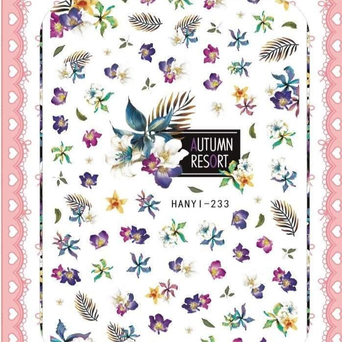 HANYI Nail Art Stickers - Premium DIY Nail Decals for Women | Waterproof & Long Lasting | Perfect for Parties, Weddings, and Everyday Fashion