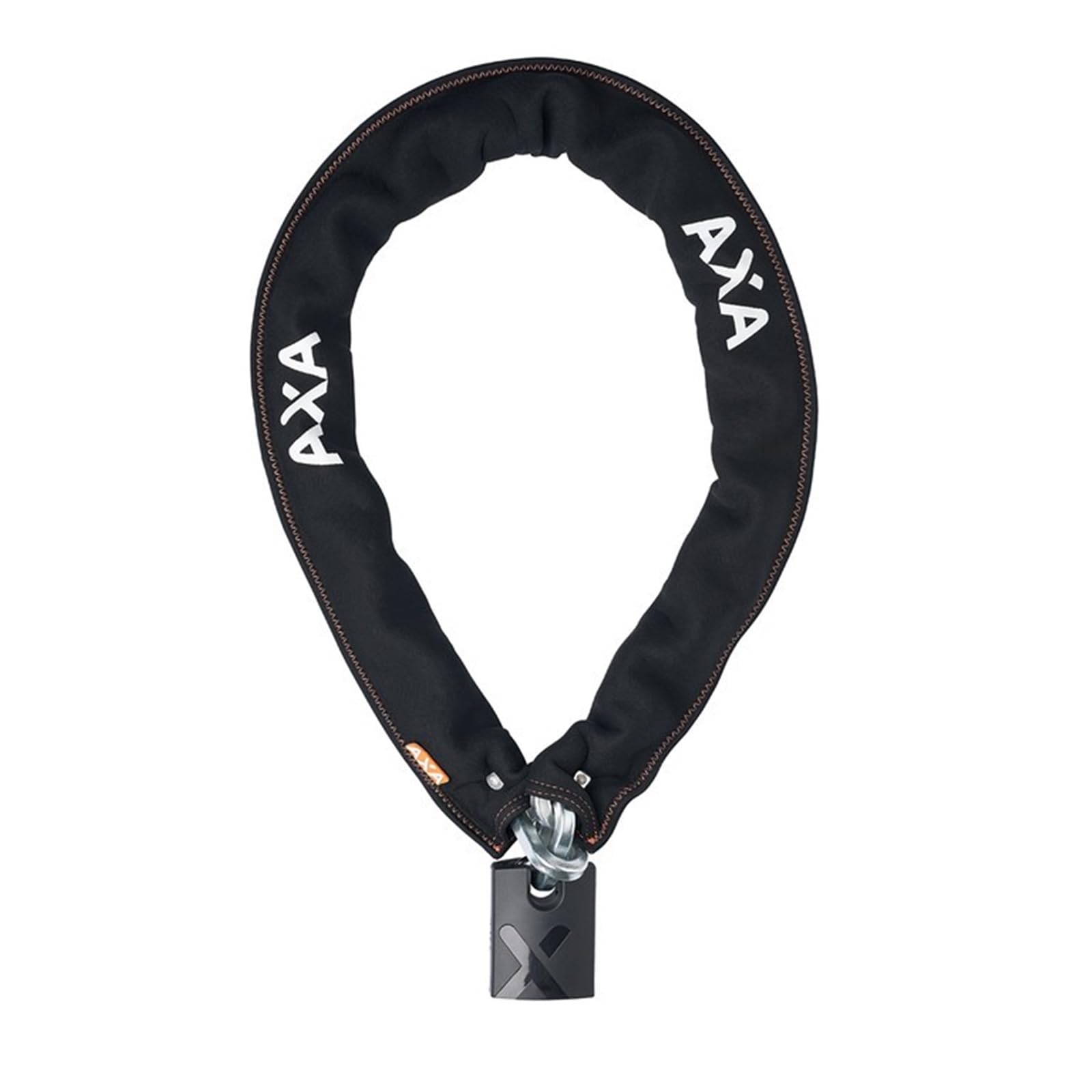 AXA Newton ProMoto Plus 4 Bike Chain Lock - Heavy Duty 10.5mm Thick 1300mm Length Anti-Theft Bicycle Security for Outdoor Cycling, Motorcycles & Scooters - Perfect for Urban Commuting & Parking Protection (Black)