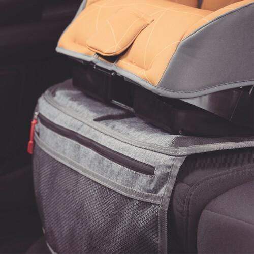 Diono Car Seat Protector - Ultra Mat & Heat Shield Gray for Cars, SUVs & Trucks - Waterproof & Non-Slip Protection for Leather & Cloth Seats - Perfect for Road Trips & Daily Commutes