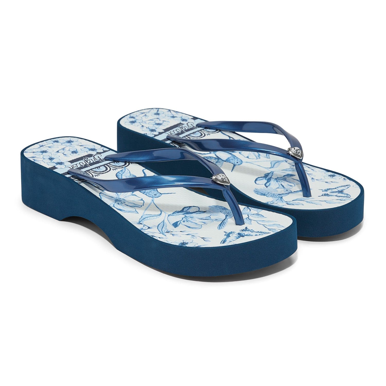 Birdie Platform Flip Flops for Women - Comfortable Summer Sandals with Arch Support | Perfect for Beach, Pool, Vacation & Casual Outfits