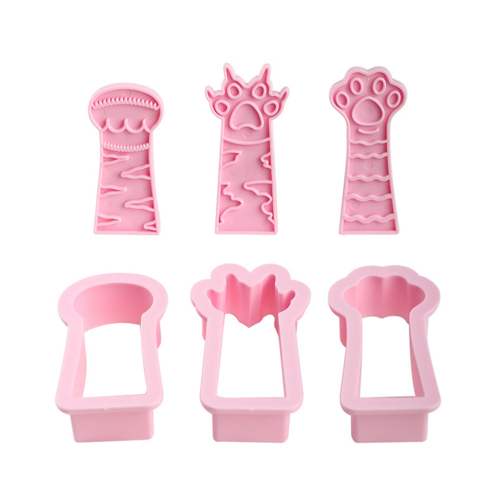 Cute Cat Paw Silicone Baking Molds - Food Grade Non-Stick Cat Claw Shaped Molds for Cupcakes, Cookies, Candies & Chocolate - Perfect for Birthday Parties, DIY Desserts & Holiday Baking