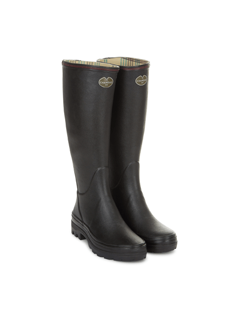 Le Chameau Giverny Wellington Boots - Waterproof Rubber Rain Boots for Women & Men - Perfect for Gardening, Hiking & Outdoor Activities