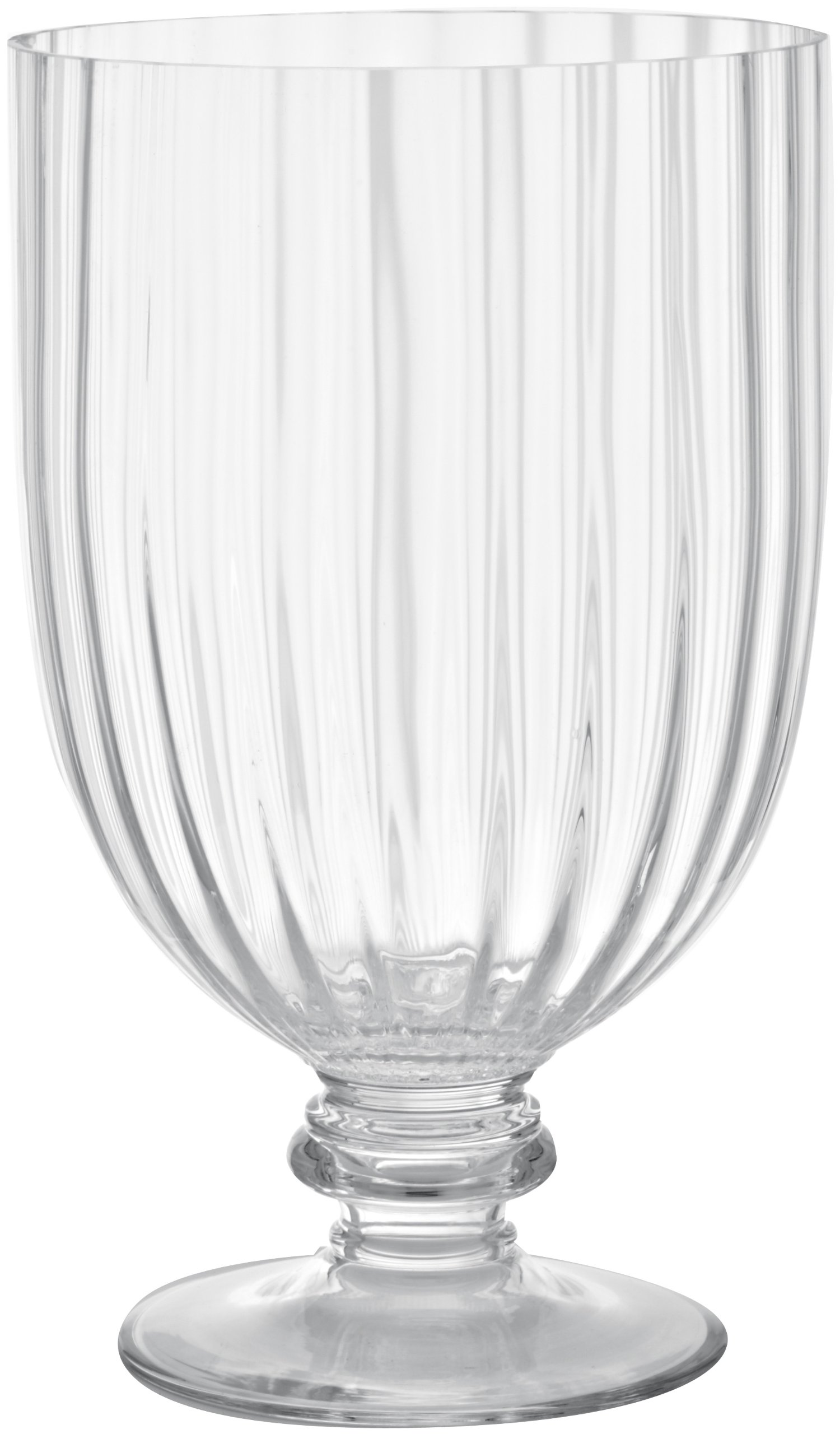 Global Views Glamour Glass Hurricane Candle Holders & Lanterns - Clear Elegant Home Decor for Dining Table, Wedding Centerpiece, and Patio Lighting